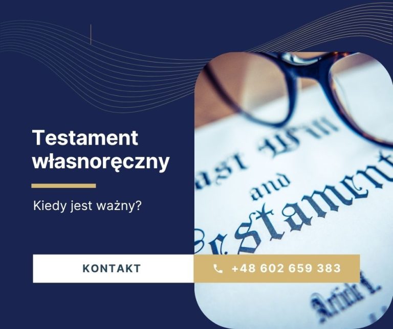 adwokat-testament-własnoręczny