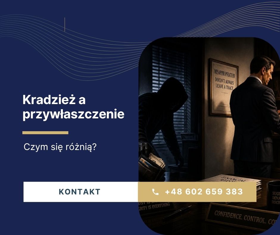 Kradzież a przywłaszczenie